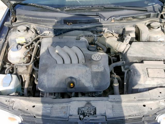 3VWRK69M54M113176 - 2004 VOLKSWAGEN JETTA GL BLUE photo 7