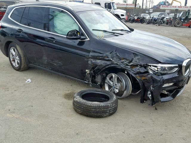 5UXTR7C52KLR39878 - 2019 BMW X3 SDRIVE3 BLACK photo 9