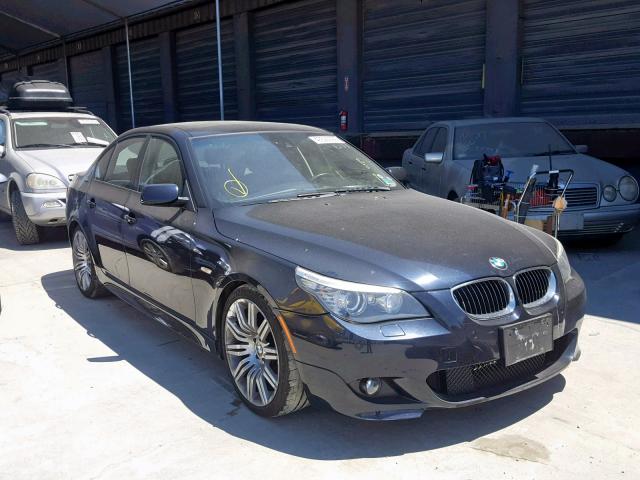 WBANW53578CT54355 - 2008 BMW 550 I BLACK photo 1