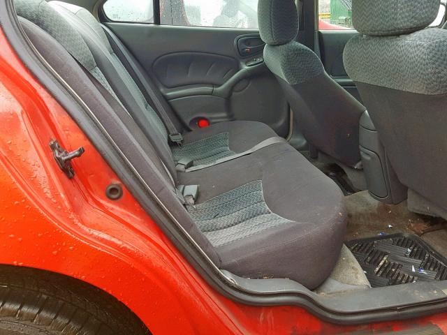 1G2NF52E73C283126 - 2003 PONTIAC GRAND AM S RED photo 6