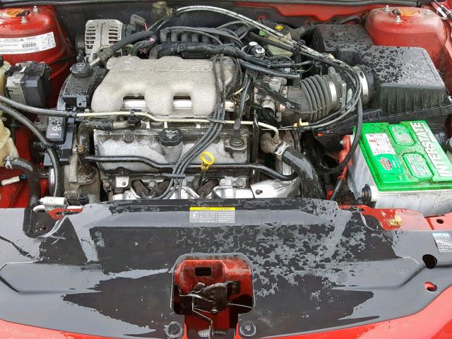 1G2NF52E73C283126 - 2003 PONTIAC GRAND AM S RED photo 7