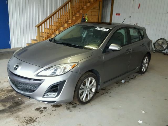 JM1BL1H60A1217302 - 2010 MAZDA 3 S GRAY photo 2