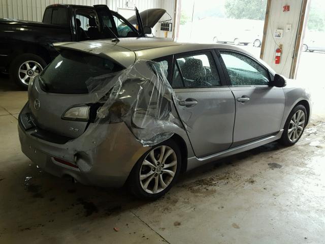 JM1BL1H60A1217302 - 2010 MAZDA 3 S GRAY photo 4