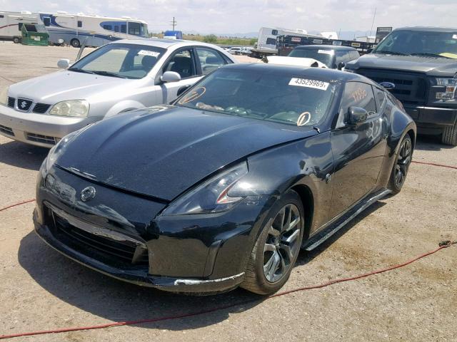 JN1AZ4EH0FM444287 - 2015 NISSAN 370Z BASE BLACK photo 2