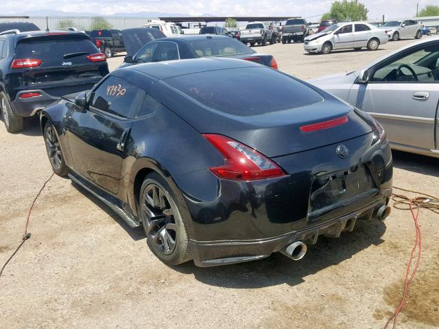 JN1AZ4EH0FM444287 - 2015 NISSAN 370Z BASE BLACK photo 3