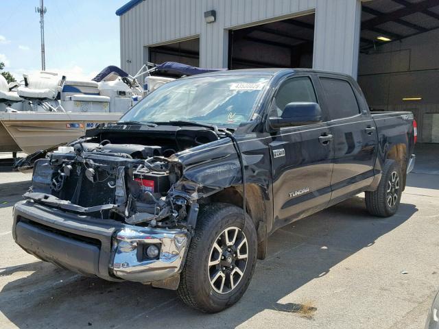 5TFDW5F18FX482360 - 2015 TOYOTA TUNDRA CRE BLACK photo 2