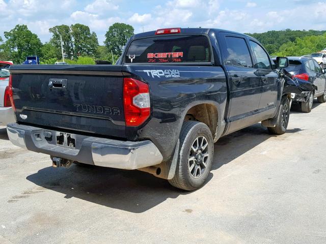 5TFDW5F18FX482360 - 2015 TOYOTA TUNDRA CRE BLACK photo 4