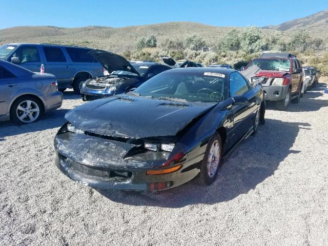 2G1FP22KXT2144814 - 1996 CHEVROLET CAMARO BAS შავი ფოტო 2