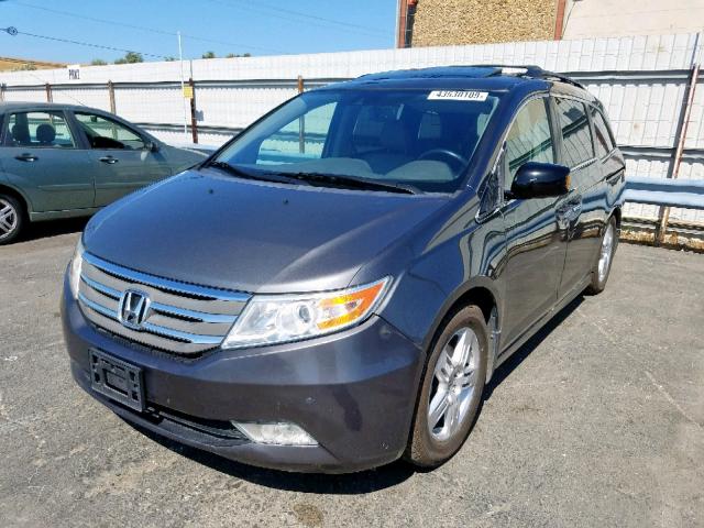 5FNRL5H96CB110006 - 2012 HONDA ODYSSEY TO GRAY photo 2