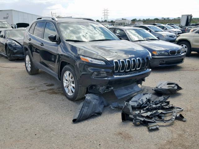 1C4PJMDB4HW536795 - 2017 JEEP CHEROKEE L BLACK photo 1