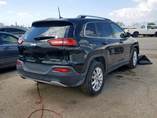 1C4PJMDB4HW536795 - 2017 JEEP CHEROKEE L BLACK photo 4