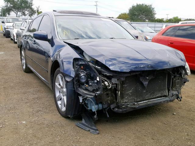 1N4BA41E17C866411 - 2007 NISSAN MAXIMA SE BLUE photo 1