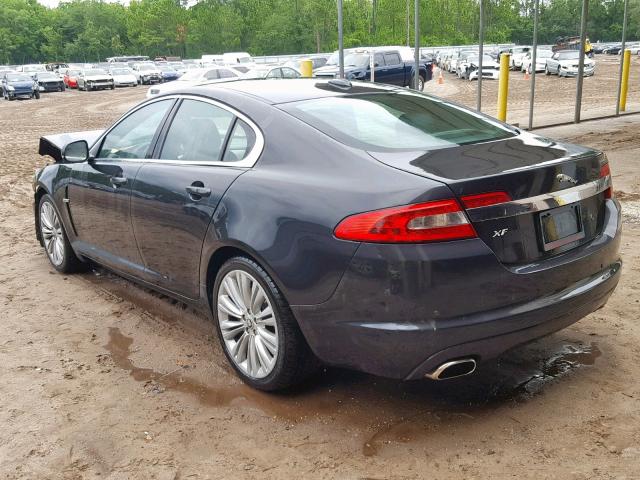 SAJWA0GB3BLS11890 - 2011 JAGUAR XF PREMIUM GRAY photo 3