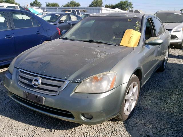 1N4BL11E62C115452 - 2002 NISSAN ALTIMA SE GREEN photo 2