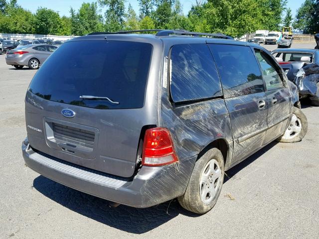 2FMZA51644BB08688 - 2004 FORD FREESTAR S GRAY photo 4