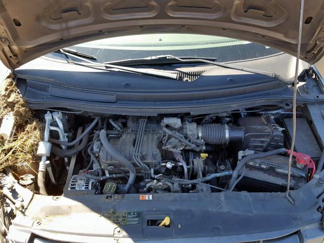 2FMZA51644BB08688 - 2004 FORD FREESTAR S GRAY photo 7