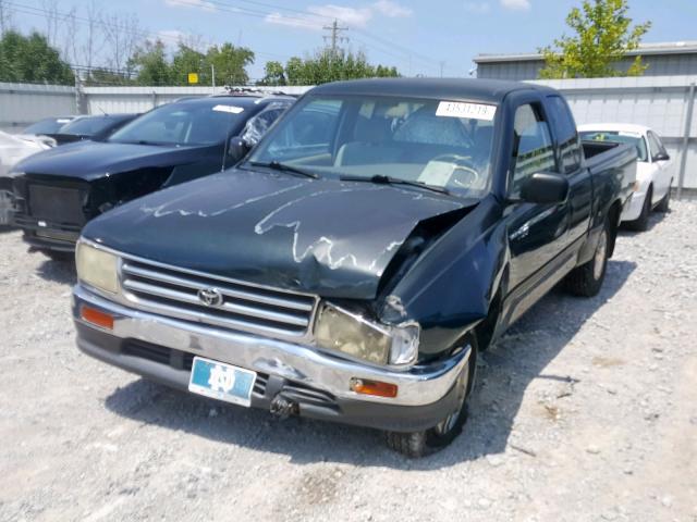 JT4VD12E6S0012620 - 1995 TOYOTA T100 XTRAC GREEN photo 2