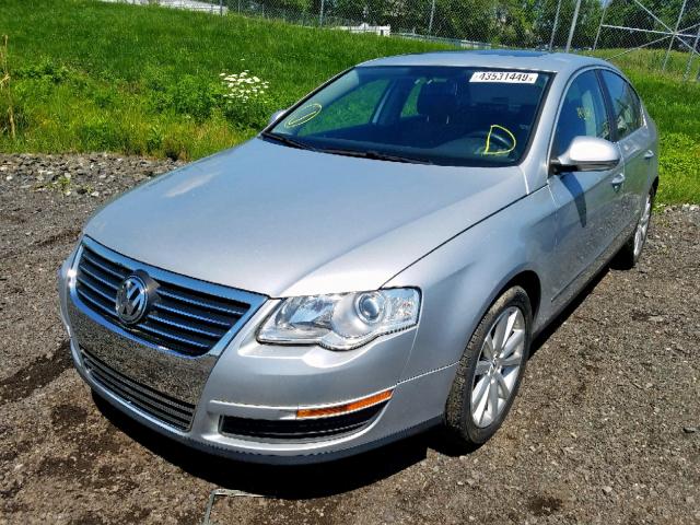 WVWAU73C86P093194 - 2006 VOLKSWAGEN PASSAT SILVER photo 2