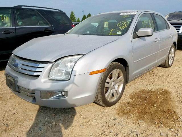 3FAFP08146R110275 - 2006 FORD FUSION SEL SILVER photo 2