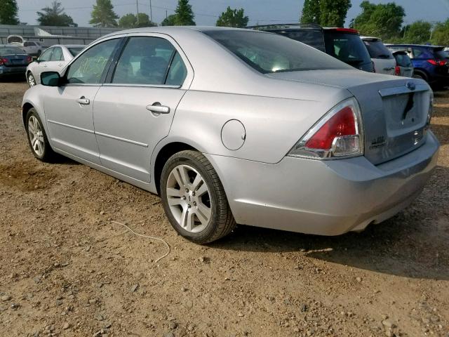 3FAFP08146R110275 - 2006 FORD FUSION SEL SILVER photo 3