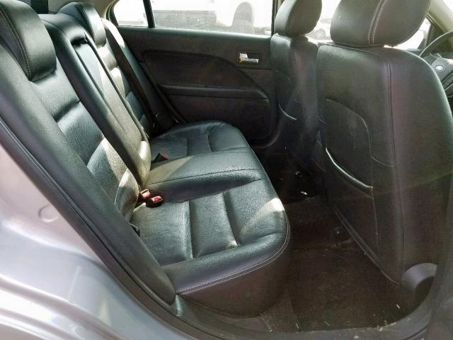 3FAFP08146R110275 - 2006 FORD FUSION SEL SILVER photo 6