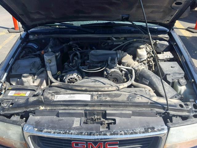 1GTCT19X338155965 - 2003 GMC SONOMA BLUE photo 7