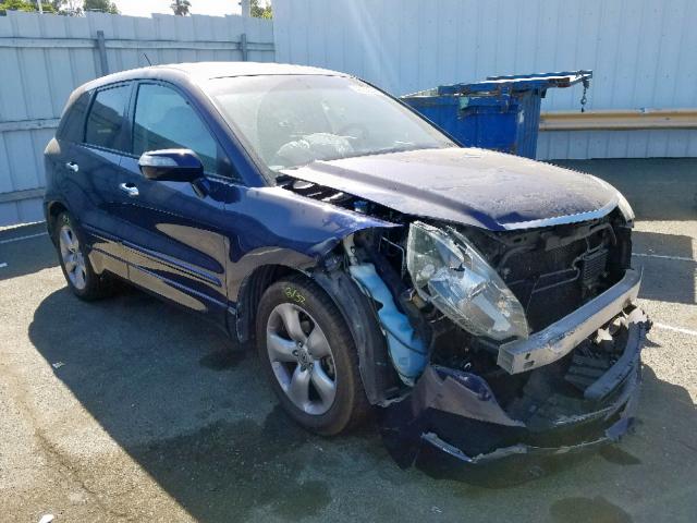 5J8TB18557A017377 - 2007 ACURA RDX TECHNO BLUE photo 1