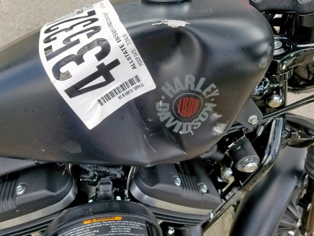 1HD4LE218KC426045 - 2019 HARLEY-DAVIDSON XL883 N BLACK photo 9