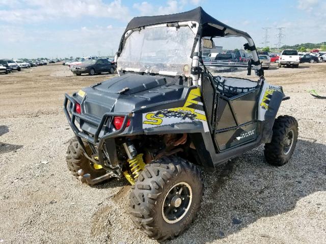 4XAVE7EA6EF270380 - 2014 POLARIS RZR 800 S WHITE photo 4