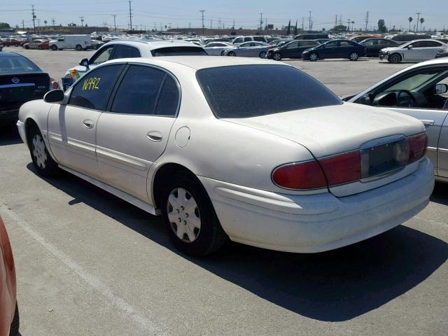 1G4HP52K934161207 - 2003 BUICK LESABRE CU WHITE photo 3