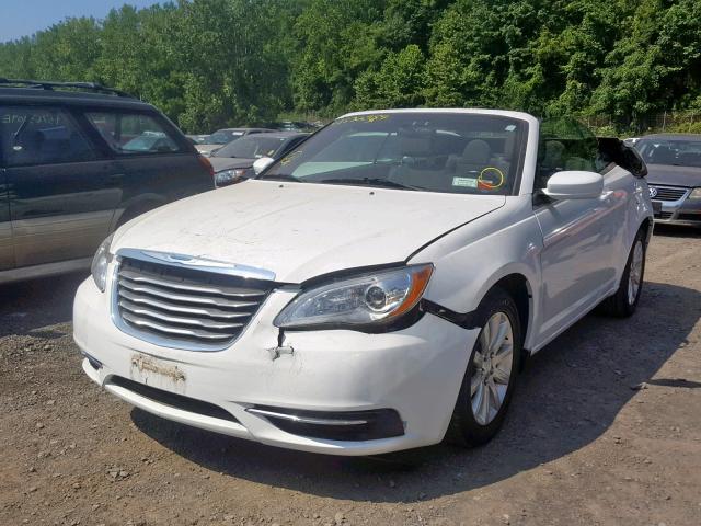 1C3BC2EB3BN547862 - 2011 CHRYSLER 200 TOURIN WHITE photo 2