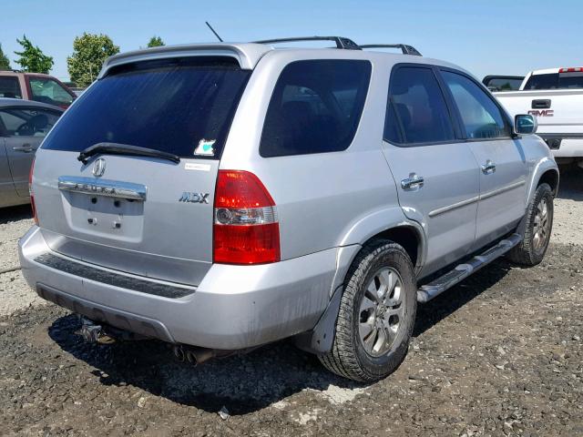 2HNYD18863H526716 - 2003 ACURA MDX TOURIN SILVER photo 4