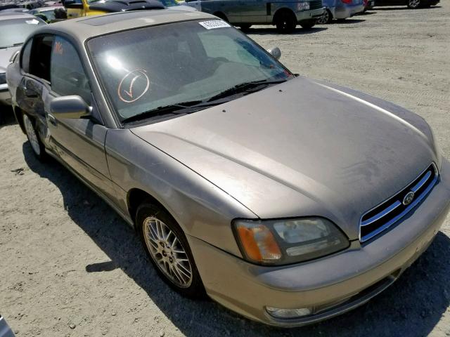 4S3BE645227216249 - 2002 SUBARU LEGACY GT GOLD photo 1