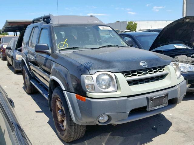 5N1ED28T93C654532 - 2003 NISSAN XTERRA XE BLACK photo 1