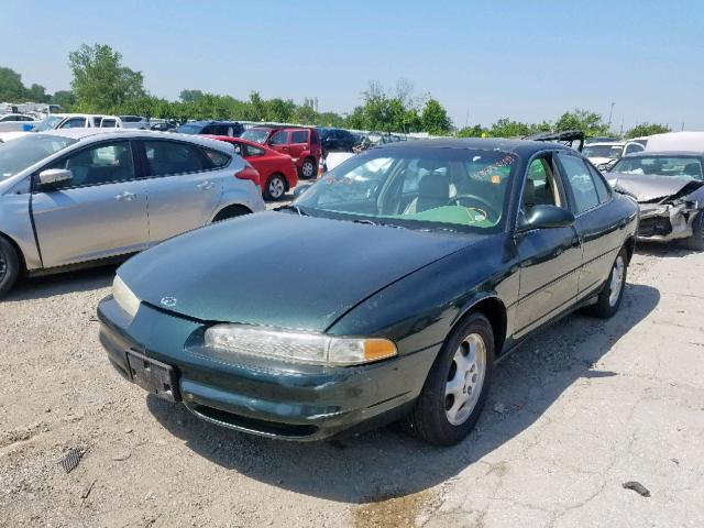 1G3WS52K4WF385438 - 1998 OLDSMOBILE INTRIGUE G GREEN photo 2