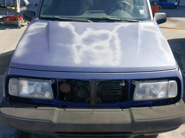 2CNBE1868V6927752 - 1997 GEO TRACKER PURPLE photo 7