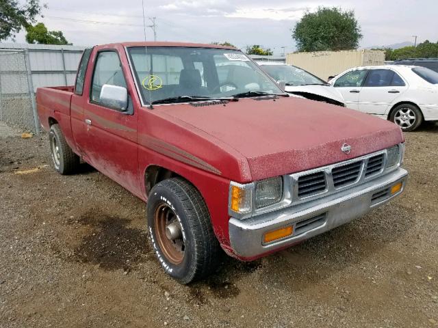 1N6SD16S3VC328902 - 1997 NISSAN TRUCK KING RED photo 1