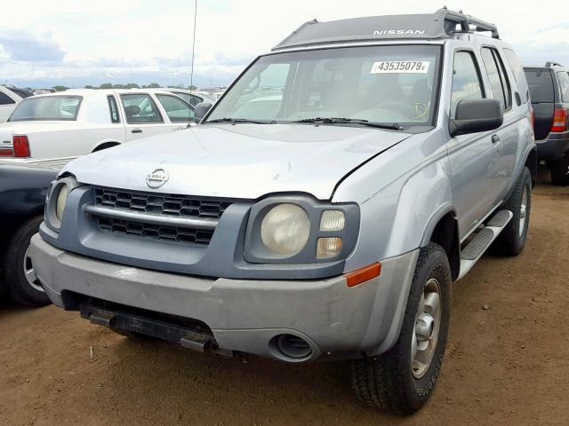 5N1ED28Y62C533824 - 2002 NISSAN XTERRA XE GRAY photo 2