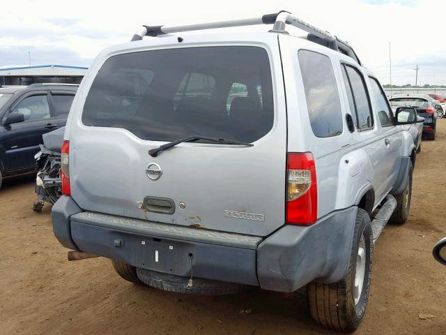 5N1ED28Y62C533824 - 2002 NISSAN XTERRA XE GRAY photo 4