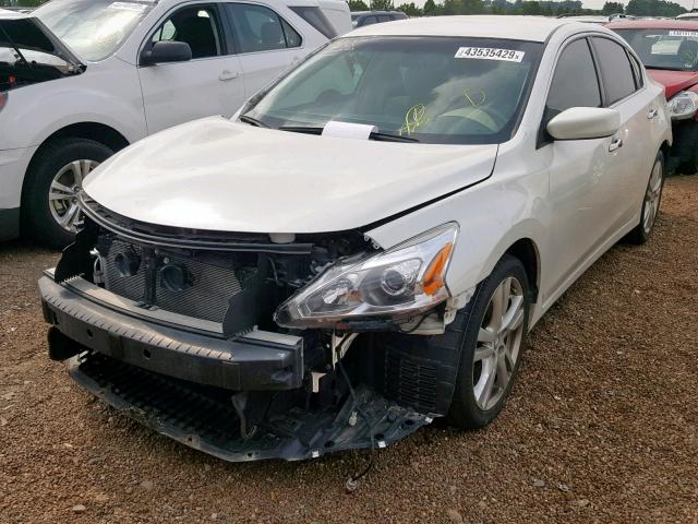 1N4BL3APXDC100906 - 2013 NISSAN ALTIMA 3.5 WHITE photo 2