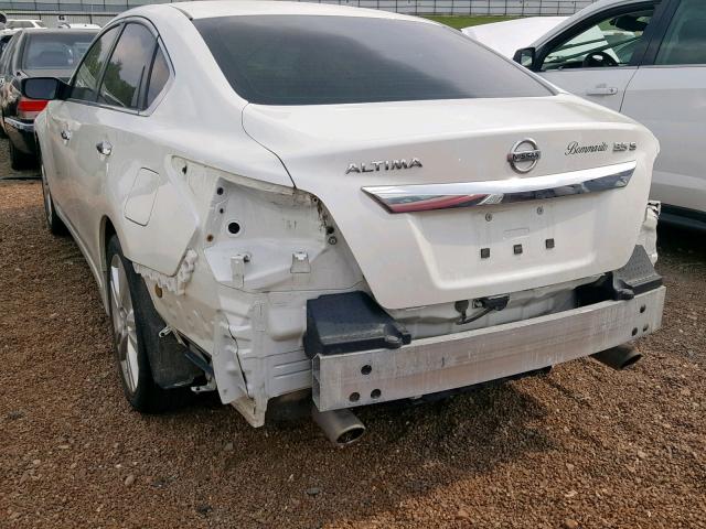 1N4BL3APXDC100906 - 2013 NISSAN ALTIMA 3.5 WHITE photo 3