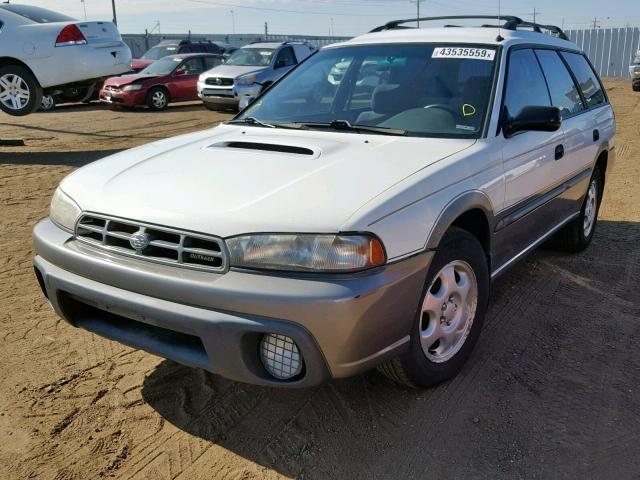 4S3BG685XV6639532 - 1997 SUBARU LEGACY OUT WHITE photo 2