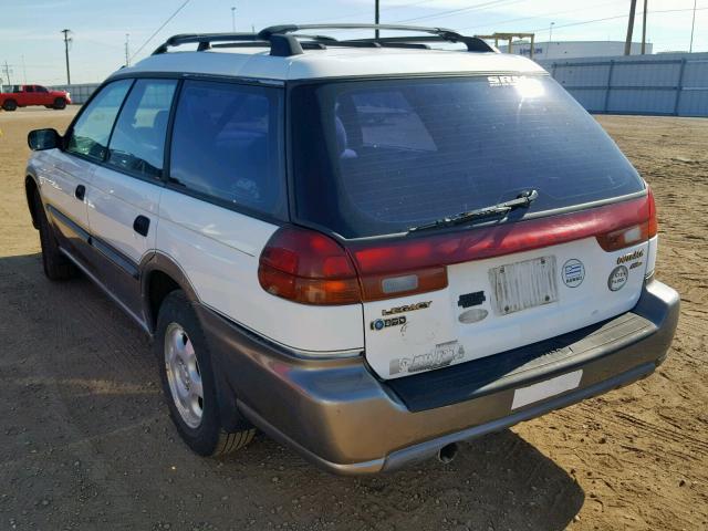 4S3BG685XV6639532 - 1997 SUBARU LEGACY OUT WHITE photo 3