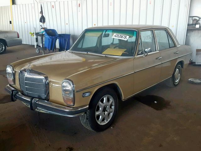 11501012128232 - 1973 MERCEDES-BENZ S CLASS BEIGE photo 2