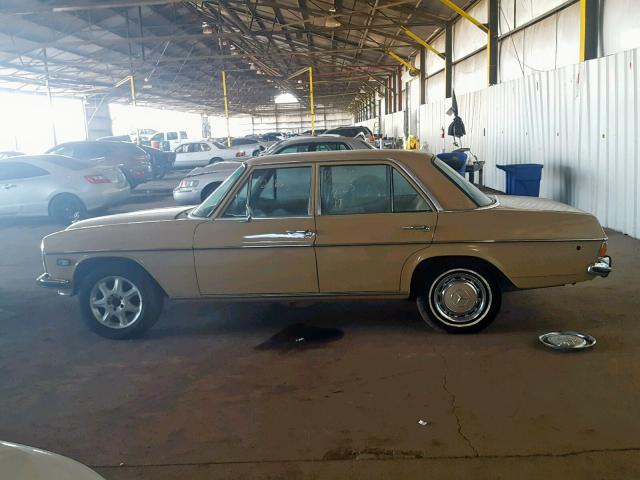 11501012128232 - 1973 MERCEDES-BENZ S CLASS BEIGE photo 9