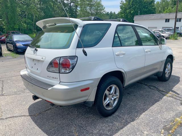 JTJHF10U220245361 - 2002 LEXUS RX 300 WHITE photo 4