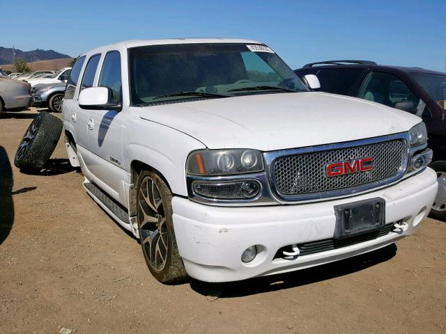 1GKEK63U11J204615 - 2001 GMC YUKON DENA WHITE photo 1