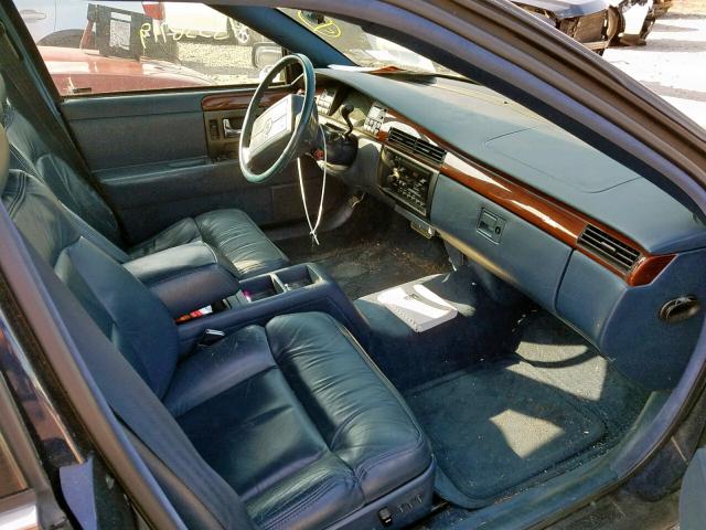 1G6KS52B2PU810251 - 1993 CADILLAC SEVILLE BLUE photo 5