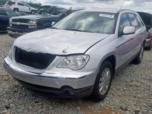 2A8GM68X97R161432 - 2007 CHRYSLER PACIFICA T SILVER photo 2