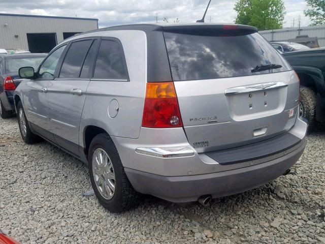 2A8GM68X97R161432 - 2007 CHRYSLER PACIFICA T SILVER photo 3